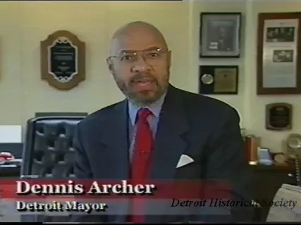 VHS - Census 2000-Non-Response P.S.A.
Detroit Mayor Dennis Archer
:30 :15