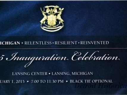 Ticket - 2015 Inauguration Celebration