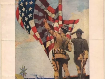 Poster - For Active Service Join the U.S. Marines