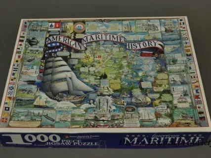 Puzzle, Jigsaw - American Maritime History