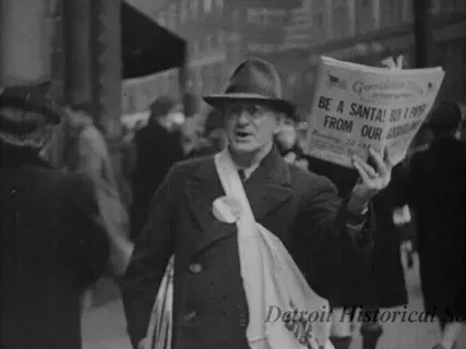 Film, Motion Picture - Can C, "Old Newsboys' Goodfellow Fund, 'Forgotten'"