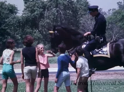 Film, Motion Picture - Detroit Police Mounted Bureau