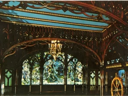 Postcard - The Gothic Room