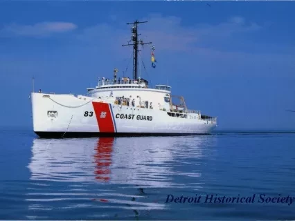 Postcard - U.S. COAST GUARD CUTTER MACKINAW