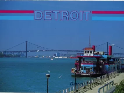 Postcard - Detroit