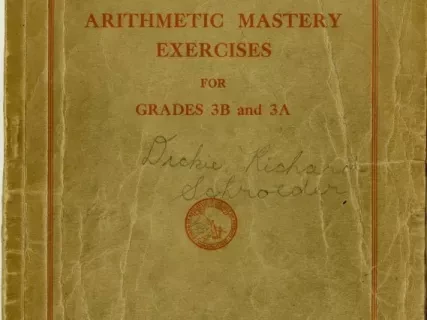 Book, Instruction - Arithmetic Mastery Exercises For Grades 3B and 3A
