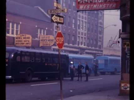 Transparency, Slide - 12th St. - Bussing