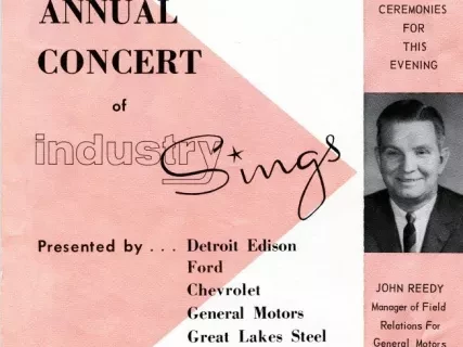 Program - Eleventh Annual Concert of Industry Sings
