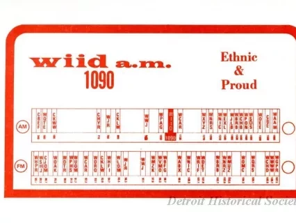 Flyer - WIID A.M. 1090 - Ethnic & Proud