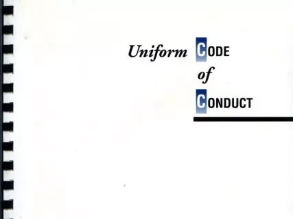 Booklet - Federal Reserve Bank of Chicago
Uniform Code of Conduct