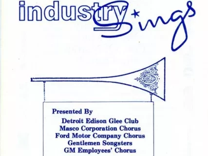 Program - 38th Annual Presentation of Industry Sings