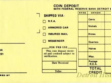 Form - Credit - Coin Deposit
