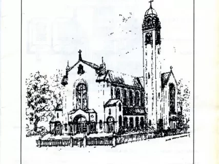 Booklet - St. Thomas the Apostle 
Roman Catholic Church, Detroit, Michigan
1914-1989