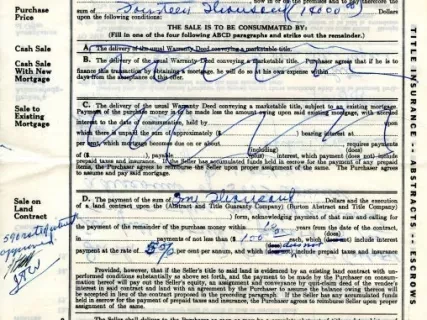 Agreement - Abstract and Title Guaranty Company