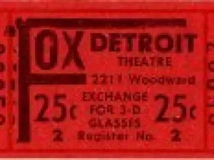 Ticket, Admission - Fox Theatre