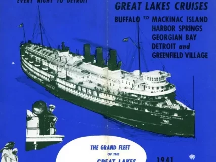 Brochure - D&C Lake Lines
Low-Cost All-Expense Great Lakes Cruises