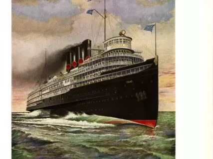 Print - A. Great Lakes Steamer - Greater Detroit
B. Xylotones