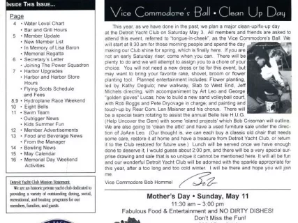 Newsletter - Jib Sheet