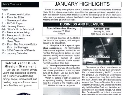 Newsletter - Jib Sheet