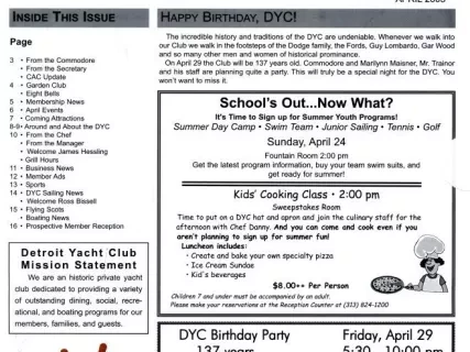 Newsletter - Jib Sheet