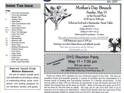 Newsletter - Jib Sheet