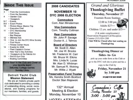 Newsletter - Jib Sheet