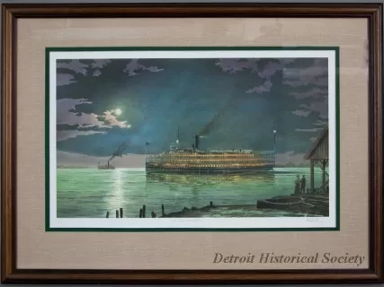 Print - Lake Erie Moonlight