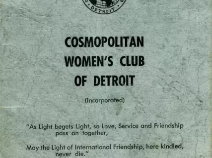 Directory - Cosmopolitan Women's Club of Detroit