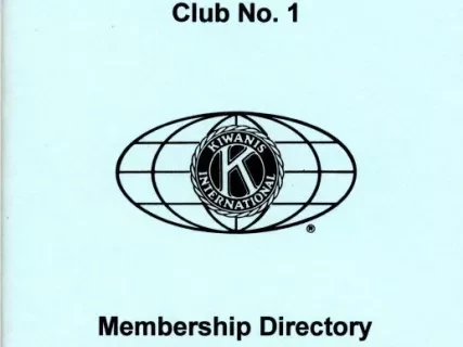 Directory - Detroit Kiwanis Club No. 1 
Membership Directory
January, 1996