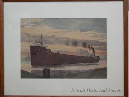 Painting - SS Thomas W. Lamont
