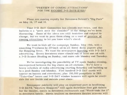 Letter - News Bulletin
Central Business District Association