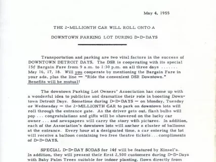 Letter - News Bulletin
Central Business District Association