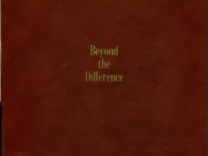 Book - Beyond the Difference