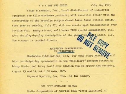 Newsletter - WJZ-News