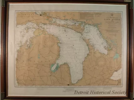 Chart, Navigational - Lake Huron and Georgian Bay