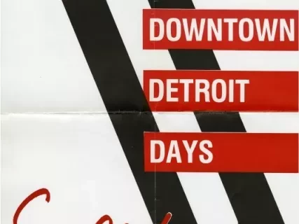 Sign - Downtown Detroit Days