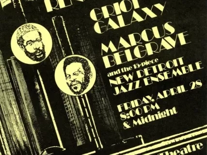 Card, Advertising - Detroit Jazz Renaissance