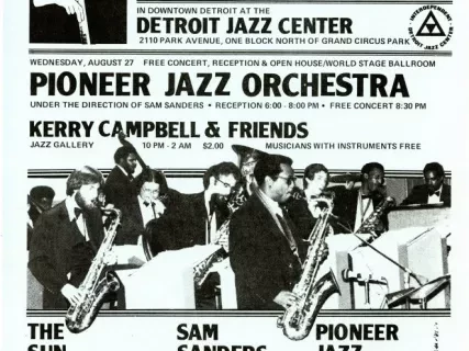 Flier - Detroit Jazz Artists
Lyman Woodard Organization