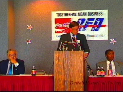 U-Matic - AFD Press Conf.
CAY & I. Thomas
Sept. 9 - 88
Cobo Hall