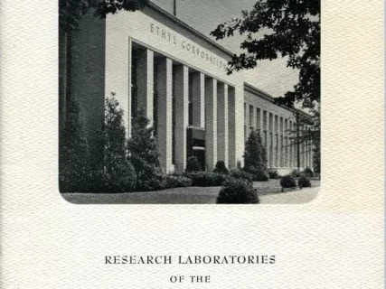 Booklet - Research Laboratories of the Ethyl Corporation