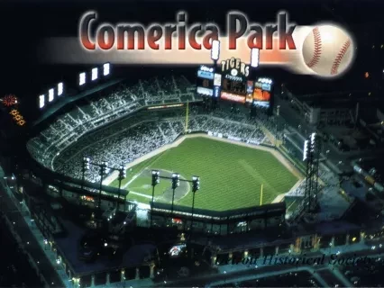 Postcard - Comerica Park
