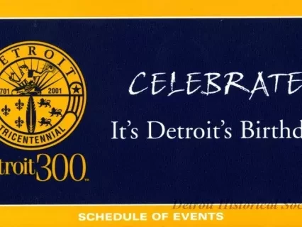 Calendar - Celebrate! It's Detroit's Birthday