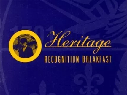 Invitation - Heritage Recognition Breakfast
