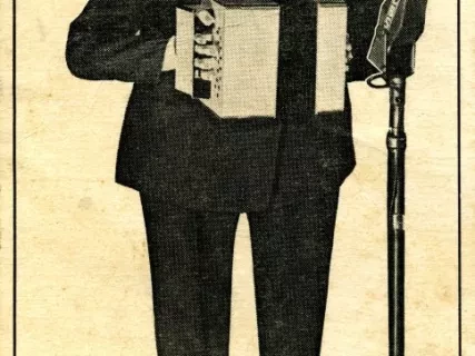 Postcard - Souvenir of "Big Looie" Mechanical Man