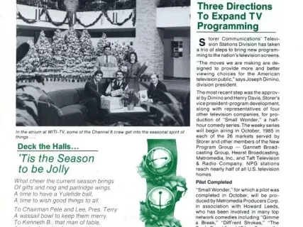 Newsletter - The Storer Story