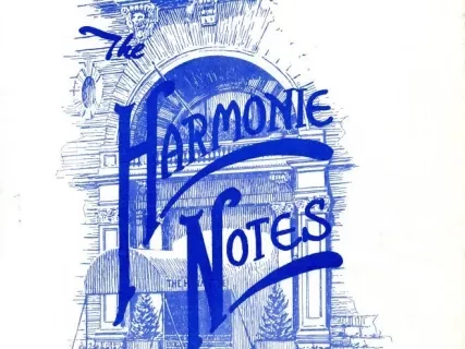 Newsletter - The Harmonie Notes