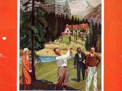 Menu - Banff
(On To Alaska With Buchanan)