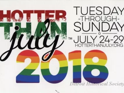 Postcard - LGBT Detroit