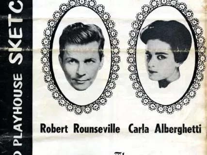 Program, Theater - Northland Playhouse Sketchbook,
Sigmund Romberg's The Student Prince