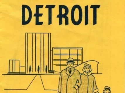 Map - Visitor's Map of Metropolitan Detroit